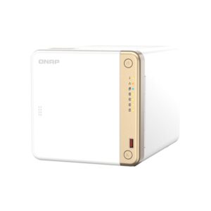 QNAP TS-462-2G servidor de almacenamiento NAS Torre Ethernet Blanco N4505 QNAP TS-462-2G servidor de almacenamiento NAS Torre Ethernet Blanco N4505