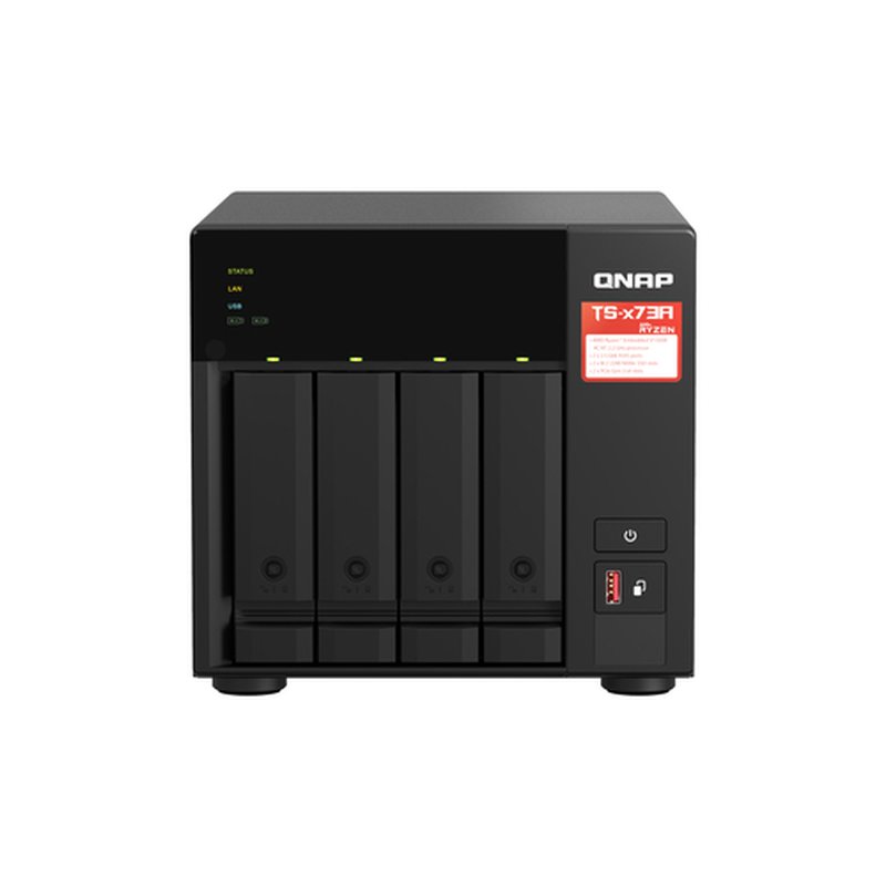 QNAP TS-473A NAS Torre Ethernet Negro V1500B QNAP TS-473A NAS Torre Ethernet Negro V1500B