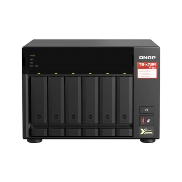 QNAP TS-673A NAS Torre Ethernet Negro V1500B