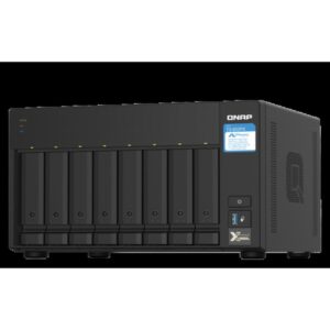 QNAP TS-832PX NAS Torre Ethernet Aluminio, Negro AL324