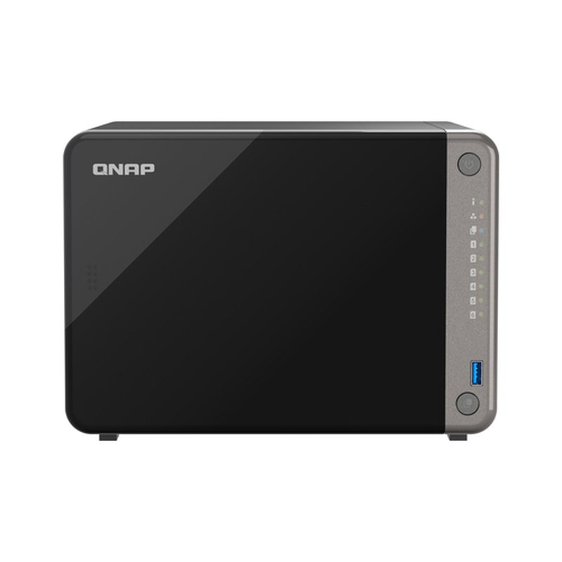 QNAP TS-AI642-8G servidor de almacenamiento NAS Torre Ethernet Negro Cortex-A76 QNAP TS-AI642-8G servidor de almacenamiento NAS Torre Ethernet Negro Cortex-A76