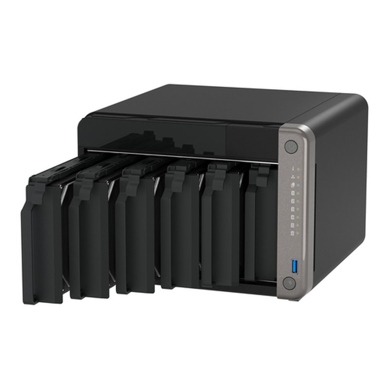 QNAP TS-AI642-8G servidor de almacenamiento NAS Torre Ethernet Negro Cortex-A76 QNAP TS-AI642-8G servidor de almacenamiento NAS Torre Ethernet Negro Cortex-A76 - Imagen 4