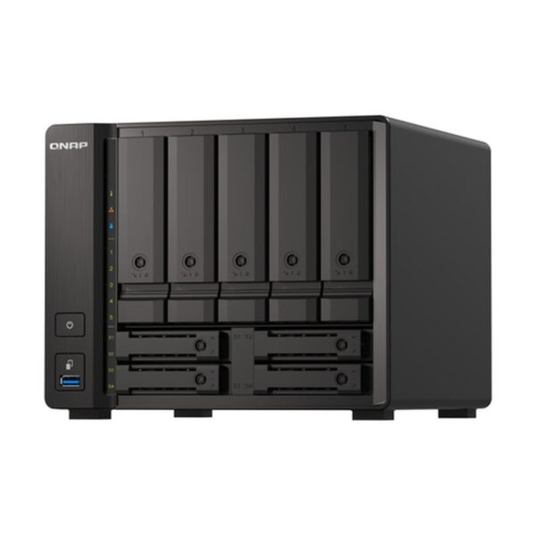 QNAP TS-H973AX NAS Torre Ethernet Negro V1500B