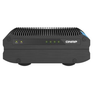 Alternative view of QNAP TS-I410X NAS Torre Ethernet Negro x6425E