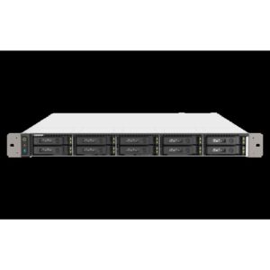 Alternative view of QNAP TS-h1090FU NAS Bastidor (1U) Ethernet Negro, Gris 7232P