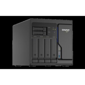 Alternative view of QNAP TS-h686 NAS Torre Ethernet Negro D-1602