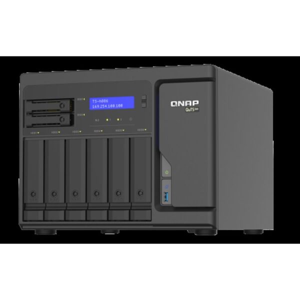 QNAP TS-h886 NAS Torre Ethernet Negro D-1602