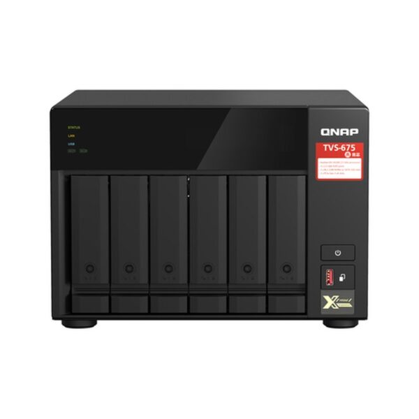 QNAP TVS-675 NAS Torre Ethernet Negro KX-U6580