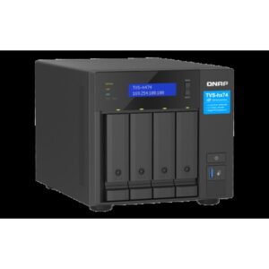QNAP TVS-H474 NAS Torre Ethernet Negro G7400
