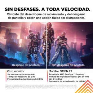 Reacondicionado | HP OMEN by HP 27 pantalla para PC 68,6 cm (27") 1920 x 1080 Pixeles Full HD Negro