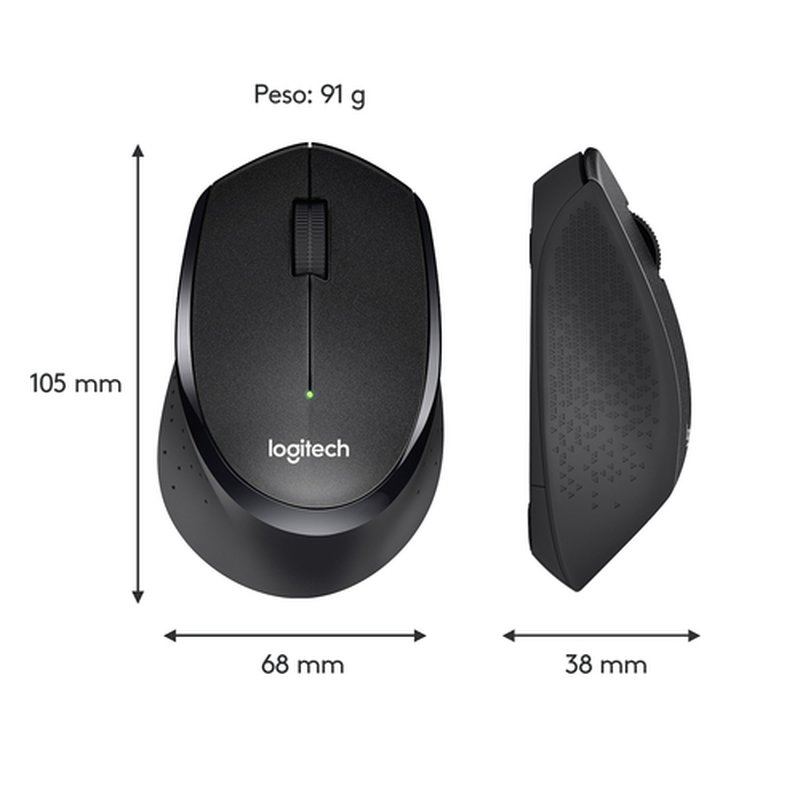 Reacondicionado | Logitech M330 Silent Plus ratón mano derecha RF inalámbrico Mecánico 1000 DPI Reacondicionado | Logitech M330 Silent Plus ratón mano derecha RF inalámbrico Mecánico 1000 DPI - Imagen 16