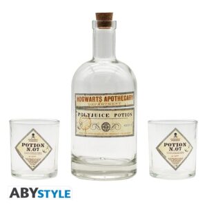 Set Botellas Y Vasos Harry Potter