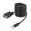 StarTech.com 1P10FFCN-USB-SERIAL cable de serie Negro 3 m USB tipo A DB-9 StarTech.com 1P10FFCN-USB-SERIAL cable de serie Negro 3 m USB tipo A DB-9