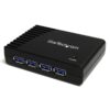 StarTech.com Adaptador Concentrador Hub Ladrón USB 3.0 Super Speed 4 Puertos Salidas PC Mac - Negro StarTech.com Adaptador Concentrador Hub Ladrón USB 3.0 Super Speed 4 Puertos Salidas PC Mac - Negro