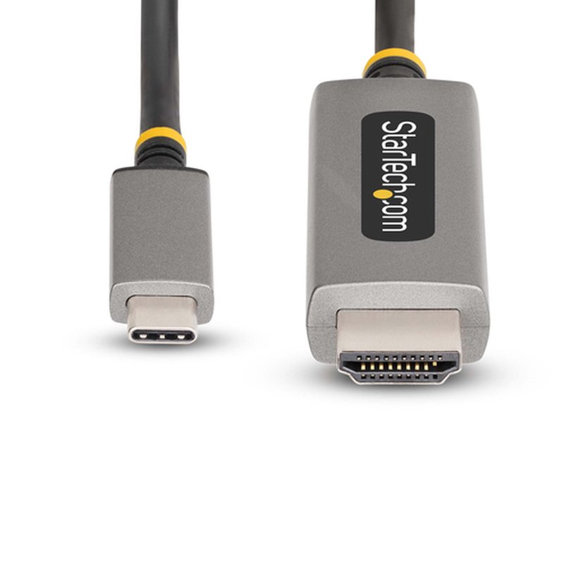 StarTech.com Cable Adaptador de 2m USB-C a HDMI - 8K 60Hz - 4K 144Hz - HDR10 - Cable Conversor de Vídeo USB tipo C a HDMI 2.1 - Modo Alt DP - Compatible con USB4/Thunderbolt 3/4 - Imagen 5