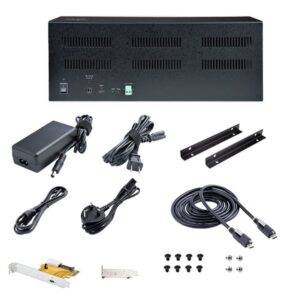 StarTech.com Caja Externa de Expansión PCIe x2 a 4 Ranuras PCI Express x1 - Riser Extensor de 4 Slots PCIe con Tarjeta Host PCIe x2 - PCIe 2.0 - 10Gbps - 4 Slots Externos StarTech.com Caja Externa de Expansión PCIe x2 a 4 Ranuras PCI Express x1 - Riser Extensor de 4 Slots PCIe con Tarjeta Host PCIe x2 - PCIe 2.0 - 10Gbps - 4 Slots Externos