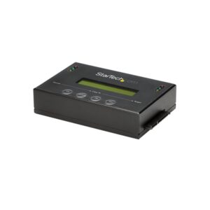 StarTech.com Duplicador Clonador Autónomo Externo de Discos Duros HDD SATA de 14GBpm - Borrador Sanitizer