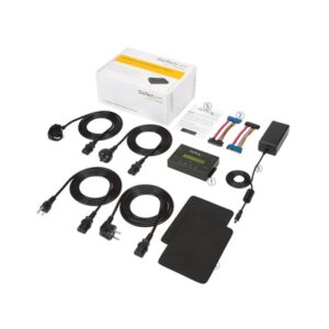 StarTech.com Duplicador Clonador Autónomo Externo de Discos Duros HDD SATA de 14GBpm - Borrador Sanitizer