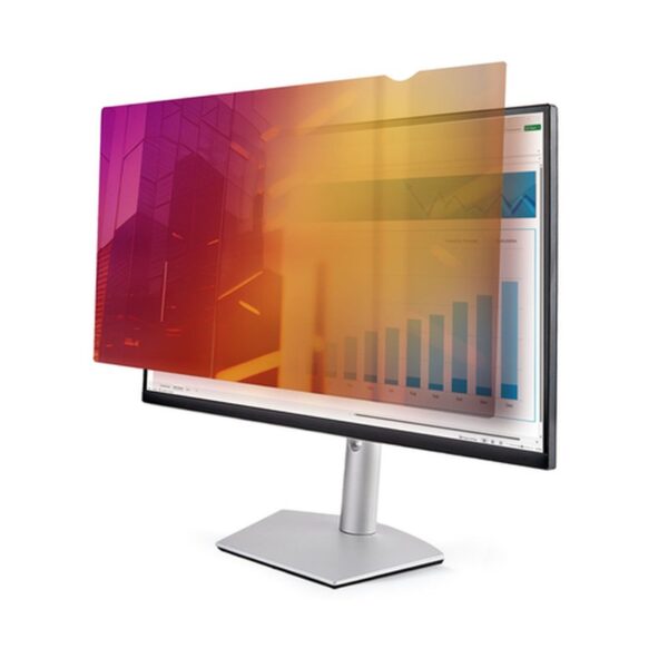 StarTech.com Filtro de Privacidad Dorado de 27in para Monitor de 16:9 - Filtro Reversible - Filtro de Pantalla Brillante Removible para Ordenador - Protector de Pantalla - +/- 30 Deg.