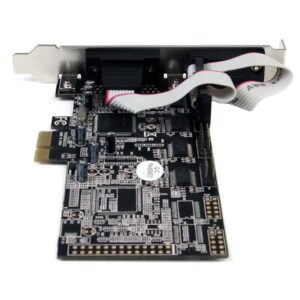 StarTech.com Tarjeta Adaptadora PCI Express PCIe de 4 Puertos Serie RS232 UART 16550 Serial DB9 StarTech.com Tarjeta Adaptadora PCI Express PCIe de 4 Puertos Serie RS232 UART 16550 Serial DB9