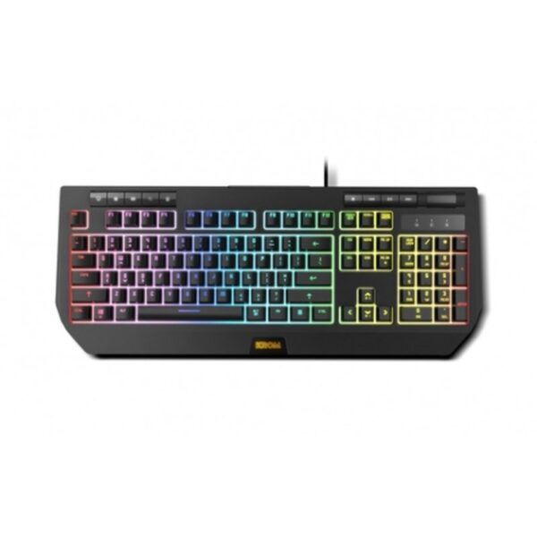 TECLADO KROM GAMING KUMA RGB USB BLACK