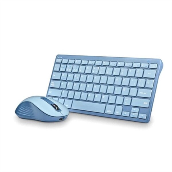 TECLADO + MOUSE NGS WIRELESS FANTASY KIT BLUE