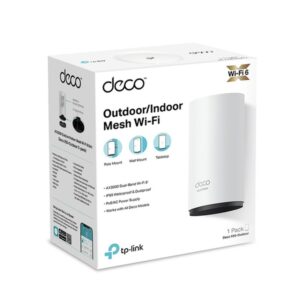 TP-Link Deco X50-Outdoor Doble banda (2,4 GHz / 5 GHz) Wi-Fi 6 (802.11ax) Blanco 1 Interno TP-Link Deco X50-Outdoor Doble banda (2,4 GHz / 5 GHz) Wi-Fi 6 (802.11ax) Blanco 1 Interno