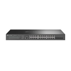 TP-Link Omada SG3428XPP-M2 switch Gestionado L2+ 2.5G Ethernet (100/1000/2500) Energía sobre Ethernet (PoE) 1U Negro