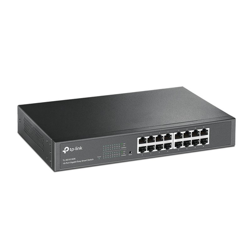 TP-Link TL-SG1016DE switch Gestionado L2 Gigabit Ethernet (10/100/1000) Negro - Imagen 2