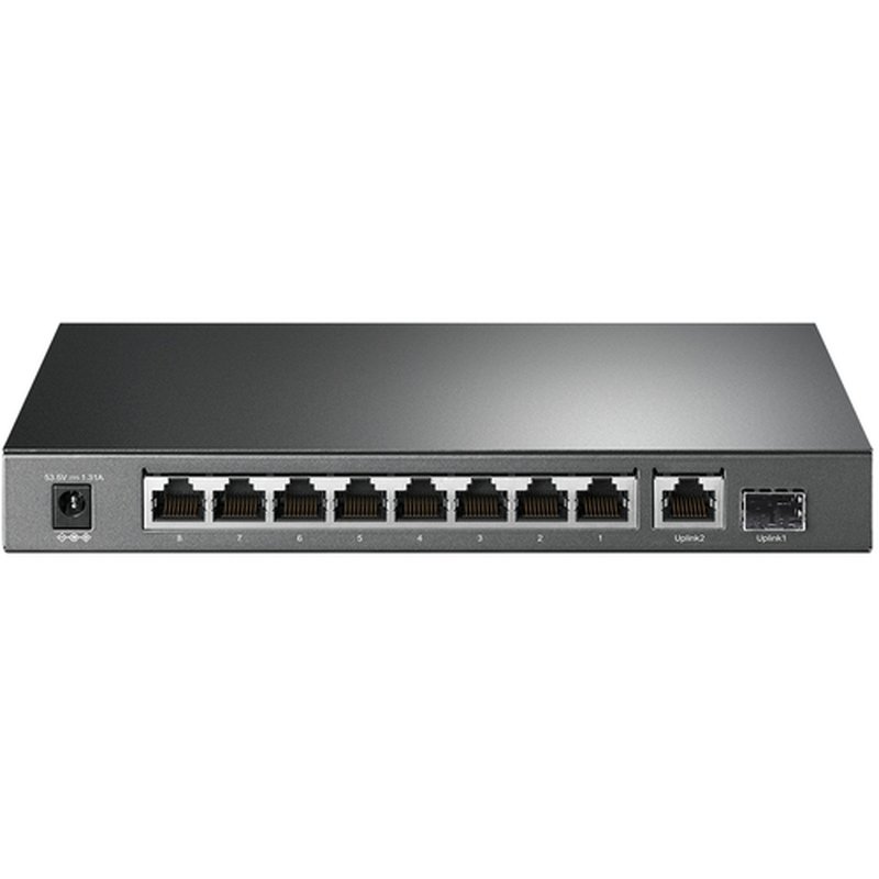 TP-Link TL-SG1210P switch No administrado Gigabit Ethernet (10/100/1000) Energía sobre Ethernet (PoE) Gris - Imagen 2
