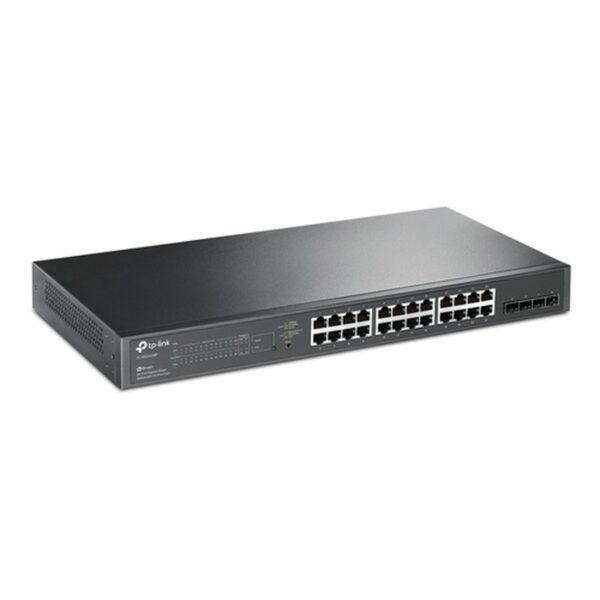 TP-Link TL-SG2428P Gestionado L2/L2+ Gigabit Ethernet (10/100/1000) Energía sobre Ethernet (PoE) 1U Negro