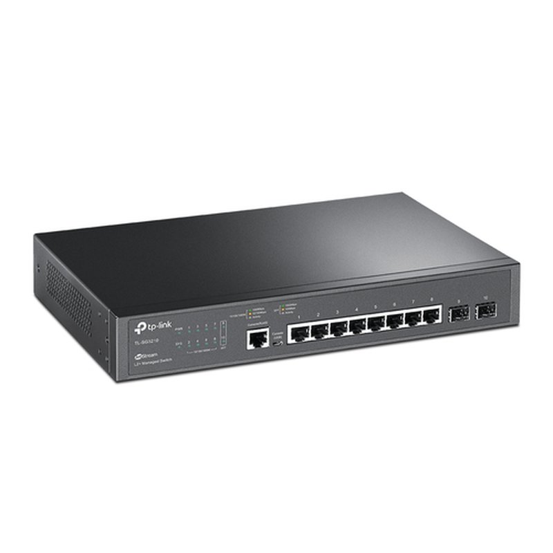 TP-Link Omada SG3210 switch Gestionado L2/L3 Gigabit Ethernet (10/100/1000) 1U Negro - Imagen 2