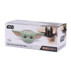 TAZA DESAYUNO FORMA THE MANDALORIAN BABY YODA PYRAMID INTERNATIONAL REDSTRING SCMG25972
