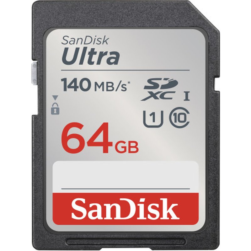 Ultra 64GB SDXC 140MB/s Ultra 64GB SDXC 140MB/s