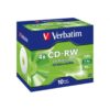 Verbatim CD-RW 12x 700 MB 10 pieza(s)