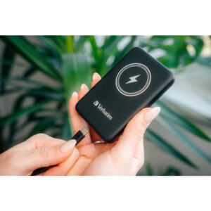 Verbatim Charge 'n' Go Polímero de litio 5000 mAh Cargador inalámbrico Negro Verbatim Charge 'n' Go Polímero de litio 5000 mAh Cargador inalámbrico Negro