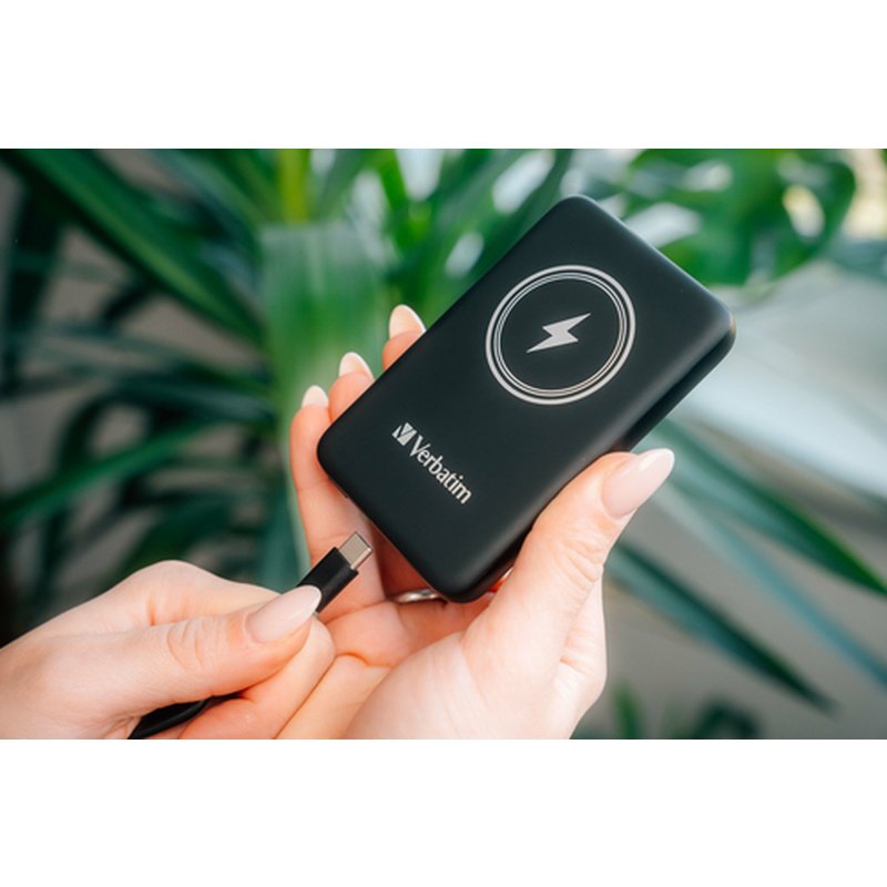 Verbatim Charge 'n' Go Polímero de litio 5000 mAh Cargador inalámbrico Negro Verbatim Charge 'n' Go Polímero de litio 5000 mAh Cargador inalámbrico Negro - Imagen 9