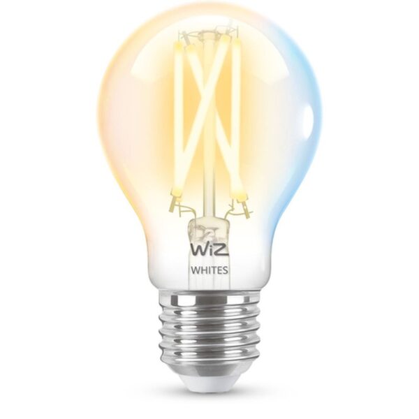 WiZ Bombilla con filamento transparente 6,7 W (Equiv. 60 W) A60 E27