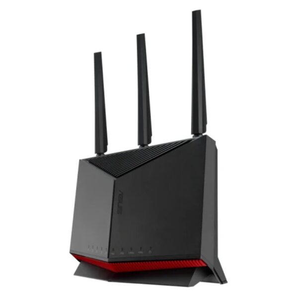 ASUS RT-BE86U router inalámbrico 10 Gigabit Ethernet Doble banda (2,4 GHz / 5 GHz) Negro