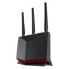 ASUS RT-BE86U router inalámbrico 10 Gigabit Ethernet Doble banda (2,4 GHz / 5 GHz) Negro