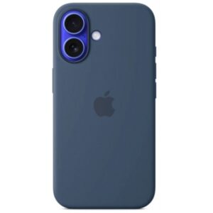 FUNDA IPHONE 16 PLUS APPLE SILICONA DENIM MAGSAFE