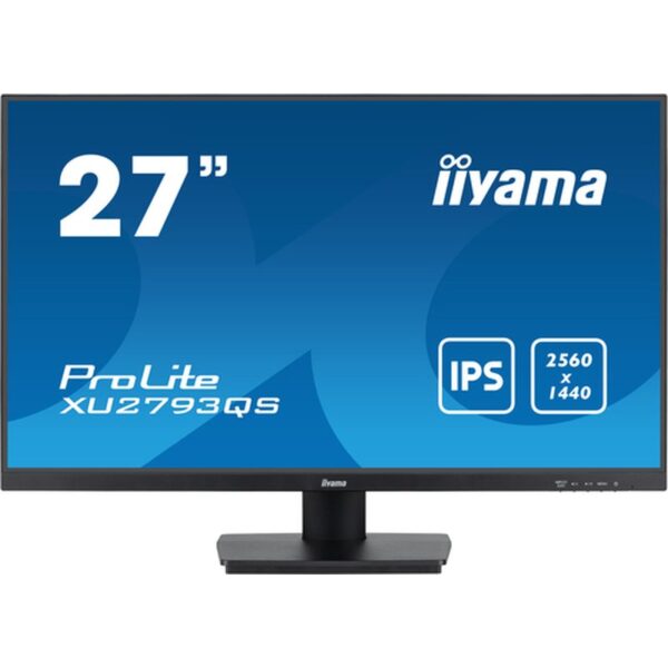 iiyama ProLite XU2793QS-B6 pantalla para PC 68,6 cm (27") 2560 x 1440 Pixeles Full HD LED Negro