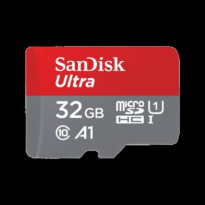 32GB Ultra microSDHC+SD Adapter