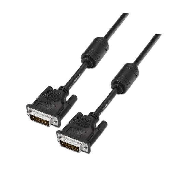 AISENS A117-0089 cable DVI 1,8 m DVI-D Negro