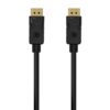 AISENS Cable DISPLAYPORT V1.2 4K@60Hz, DP/M-DP/M, Negro, 0.5M