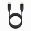 AISENS Cable DISPLAYPORT V1.2 CCS 4K@60Hz, DP/M-DP/M, Negro, 3.0m