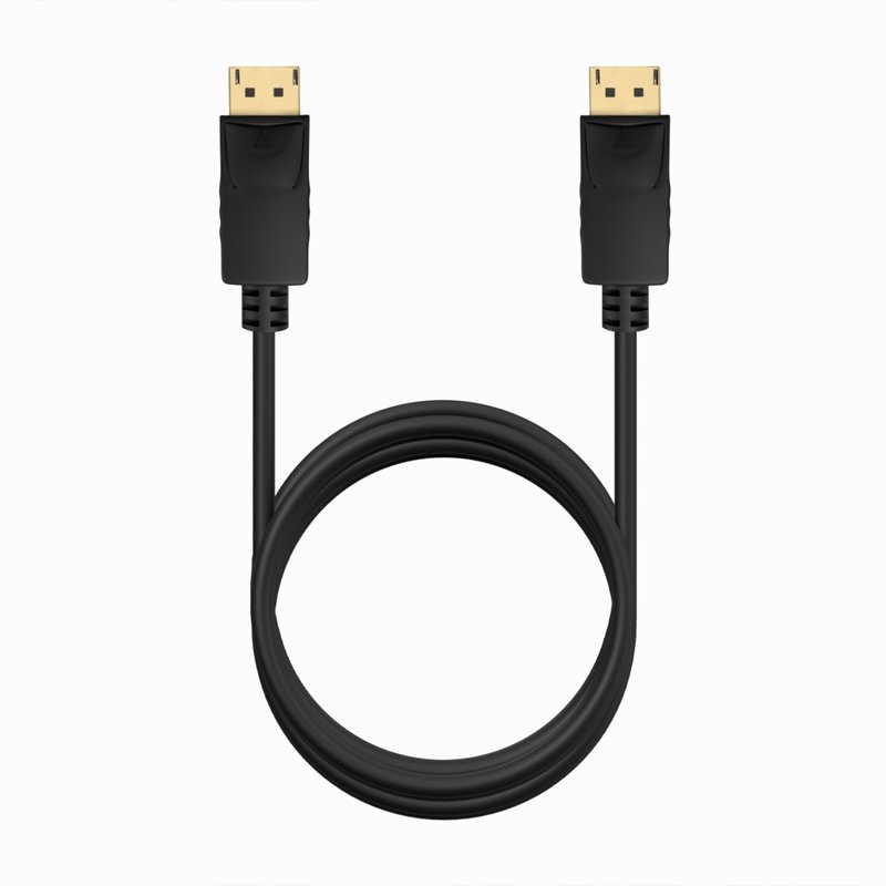 AISENS Cable DISPLAYPORT V1.2 CCS 4K@60Hz, DP/M-DP/M, Negro, 5.0m