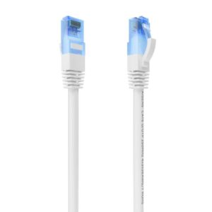 AISENS Cable De Red Latiguillo RJ45 Cat.6 UTP AWG26 CCA, Blanco, 5.0 m