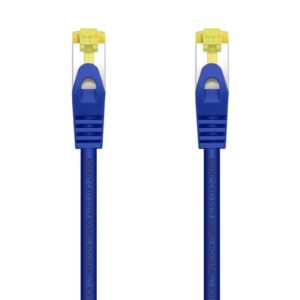 AISENS Cable De Red Latiguillo RJ45 LSZH Cat.7 600 MHz S/FTP PIMF AWG26, Azul, 2.0 m