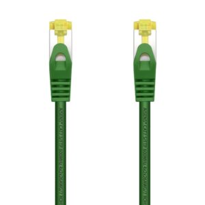 AISENS Cable De Red Latiguillo RJ45 LSZH Cat.7 600 MHz S/FTP PIMF AWG26, Verde, 1.0 m